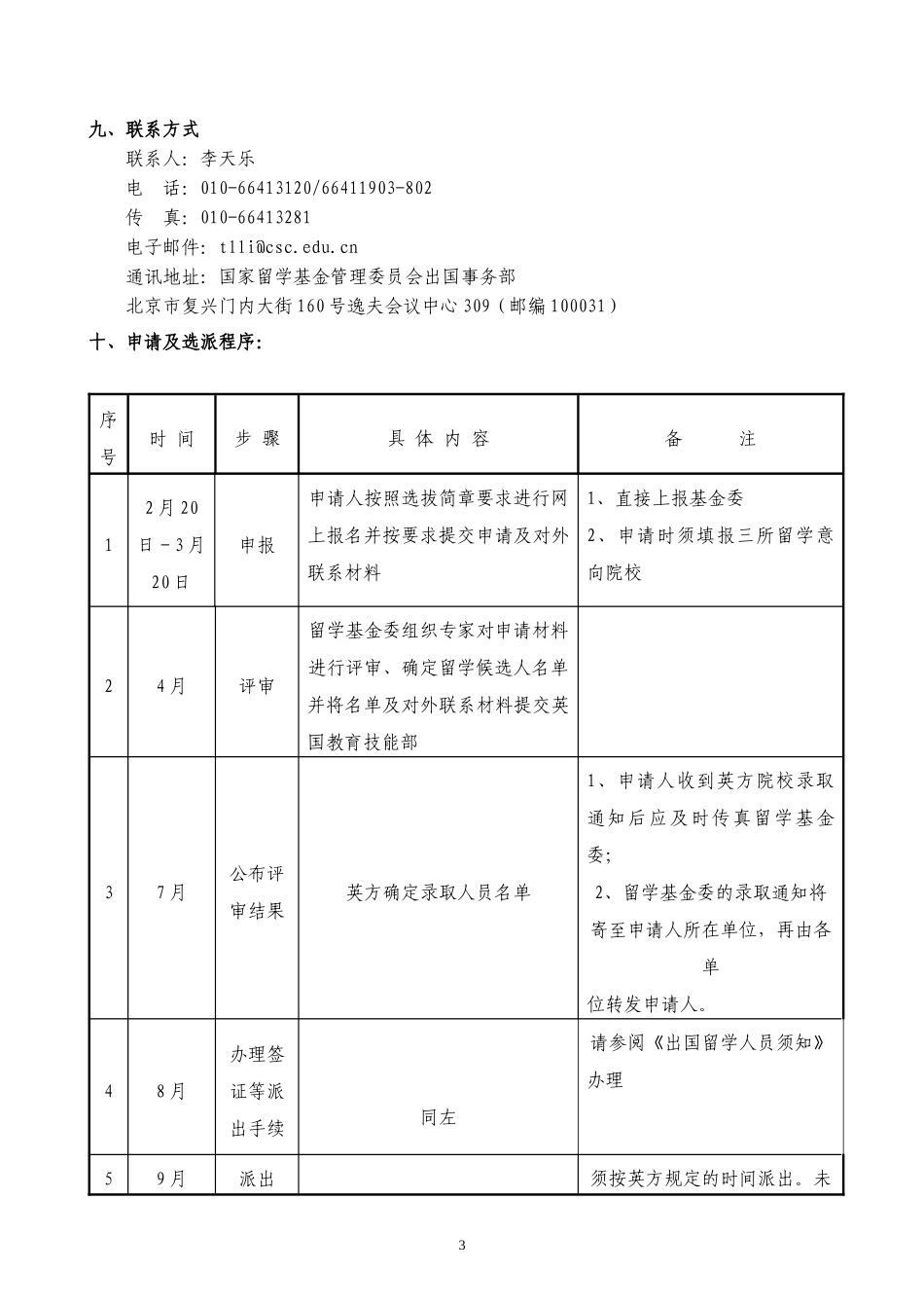留学基金委部分研究生项目指南_第3页