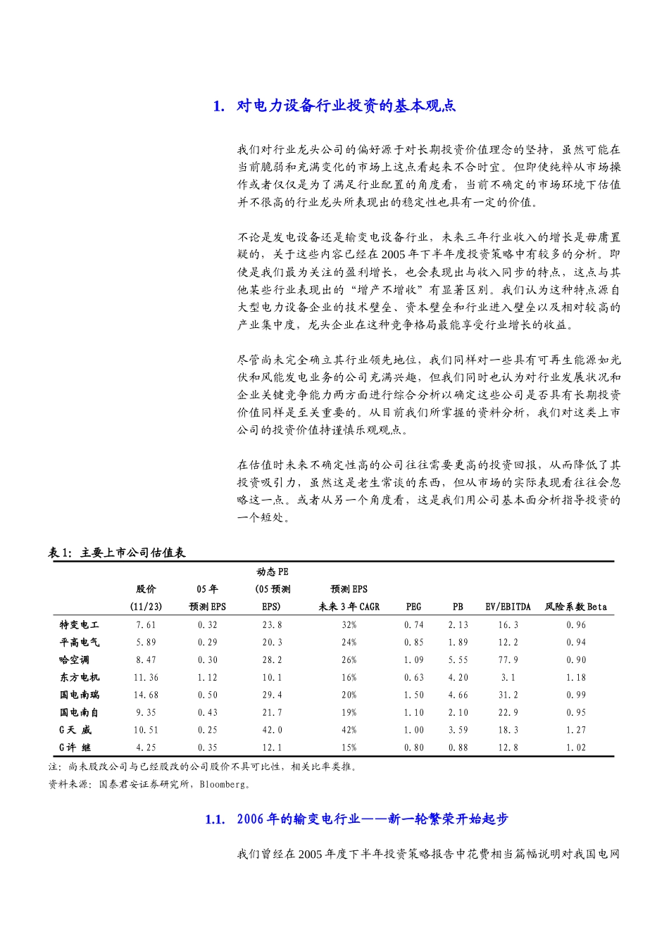 电力设备行业策略报告_第2页
