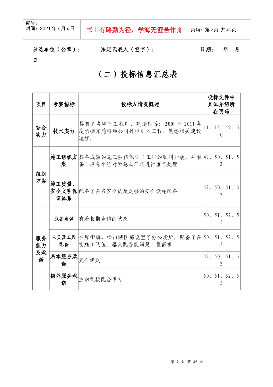 电力引入投标书_第2页