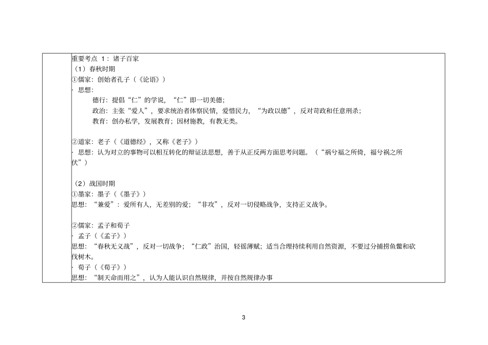 人教版七年级历史讲解中国古代史_第3页