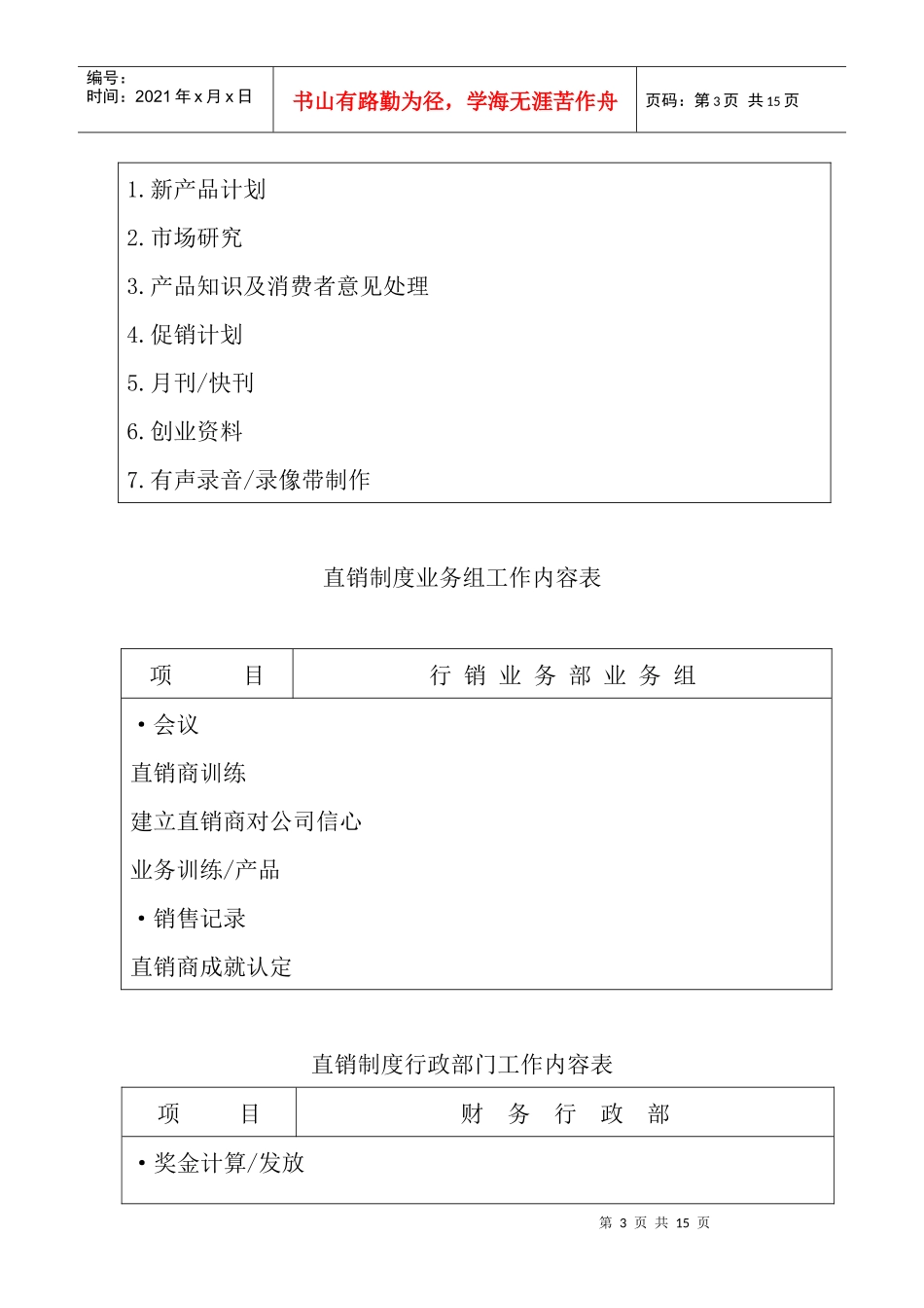 直销制度管理典范1_第3页