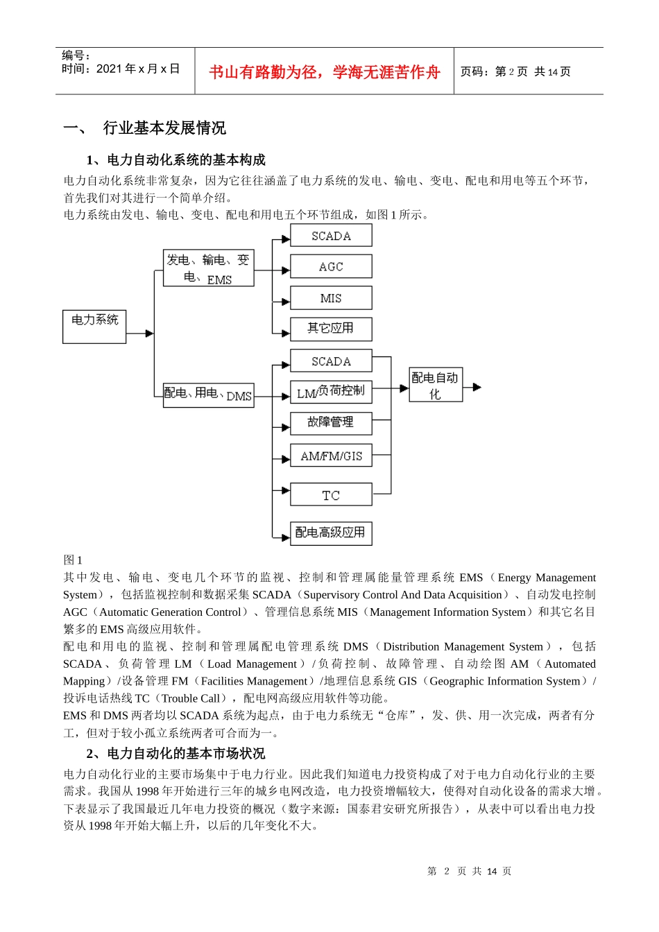 电力自动化行业的综合分析_第2页