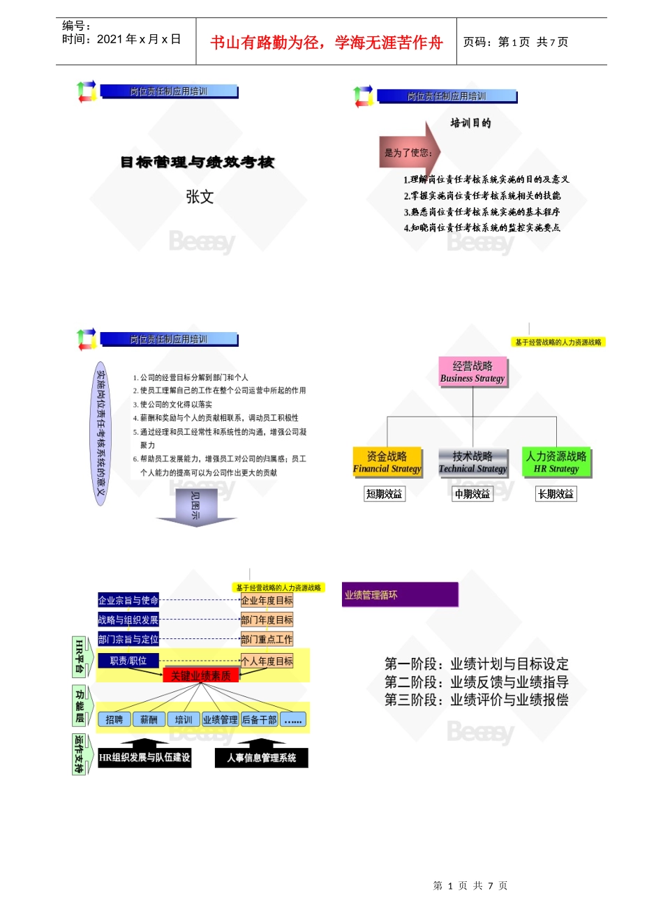 目标管理与绩效考评01_第1页