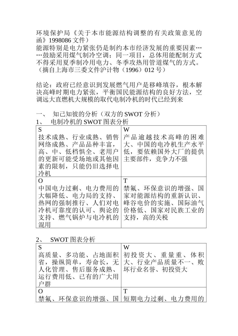 直燃机与电制冷机竞争策略_第2页
