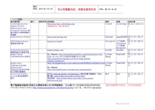 电子资源试用说明(长智文化事业有限公司有问题联络王