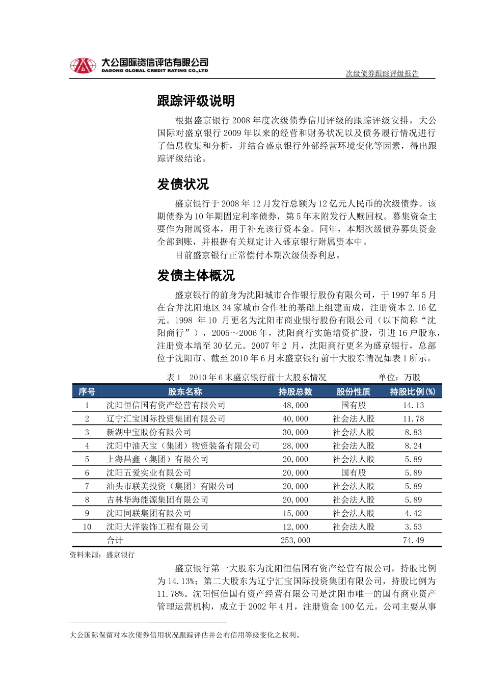 盛京银行股份有限公司_第3页