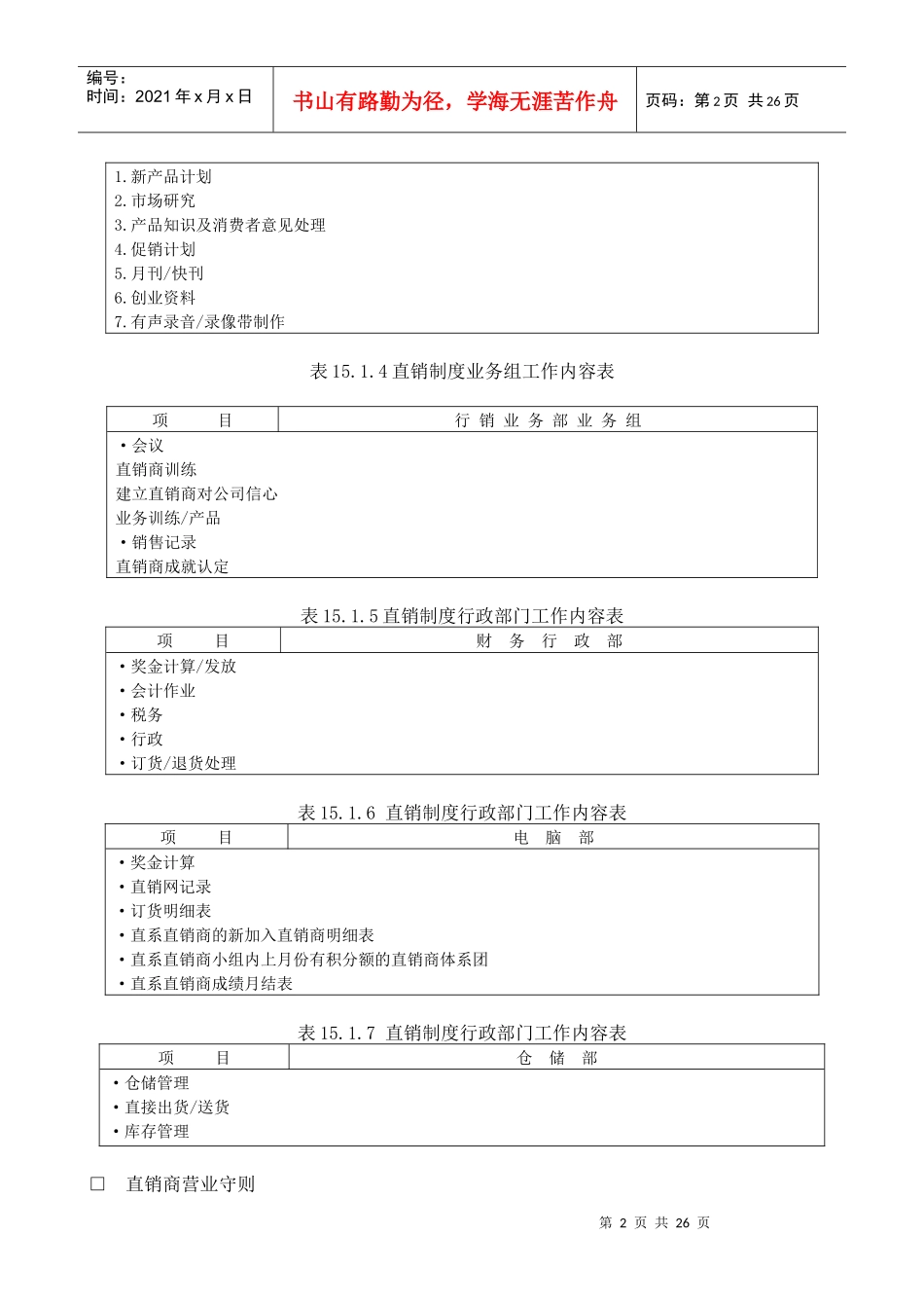 直销制度管理典范_第2页