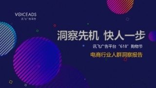 电商行业人群洞察报告-2018.6-42页(PDF42页)
