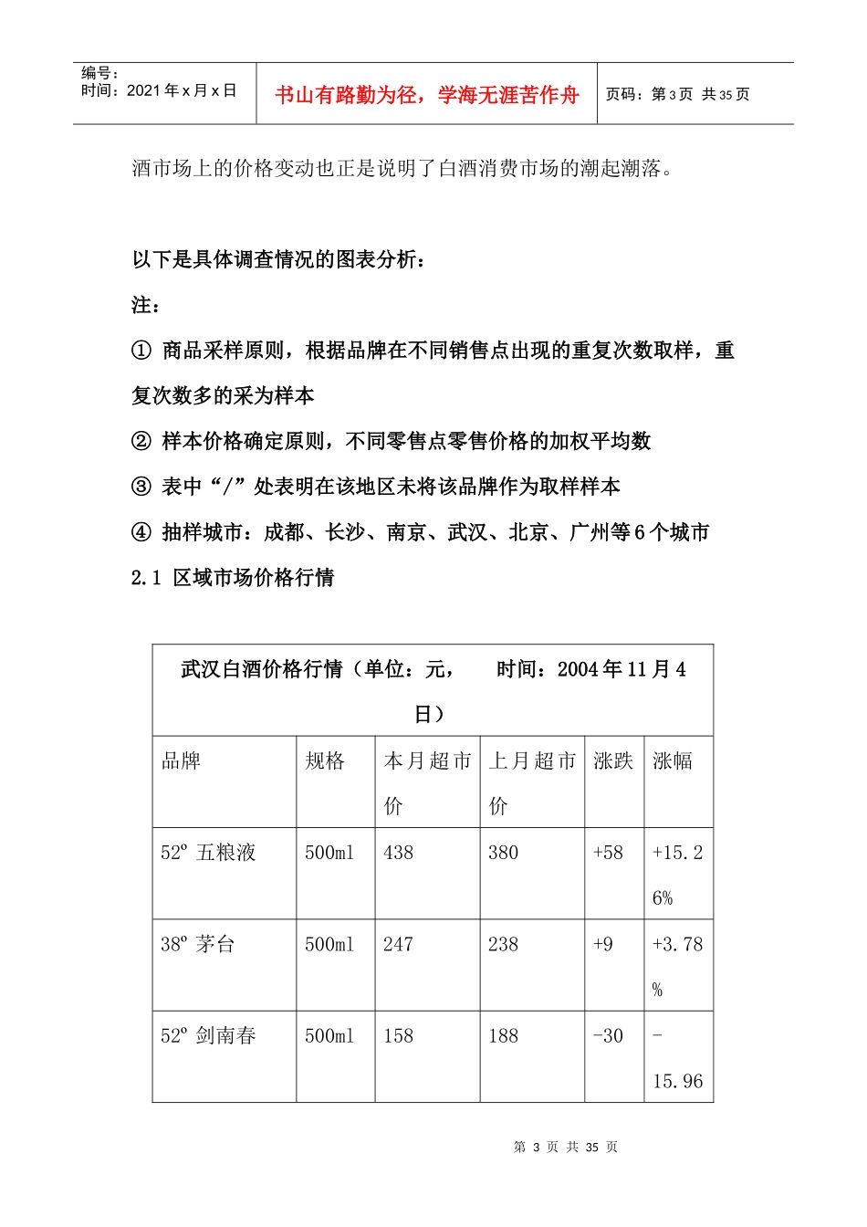 白酒市场分析月度报告04年11月_第3页