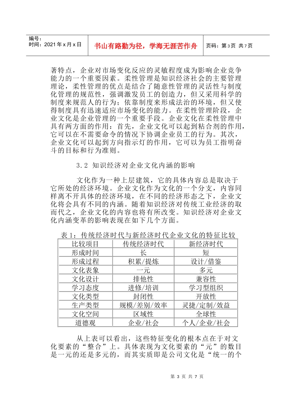 知识经济条件下的企业文化分析(1)_第3页