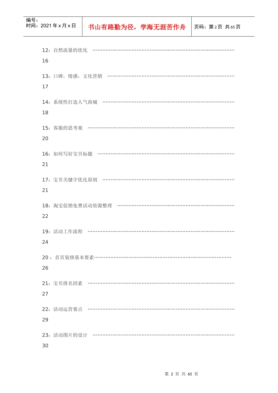 电商运营管理（DOC61页）_第2页