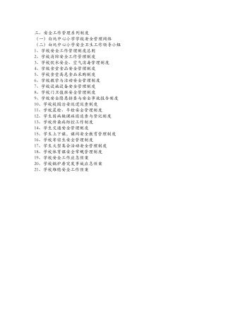 石潭镇白托中心小学校管理制度1