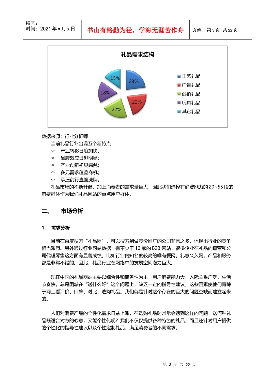 礼品电商网商业计划书_第3页