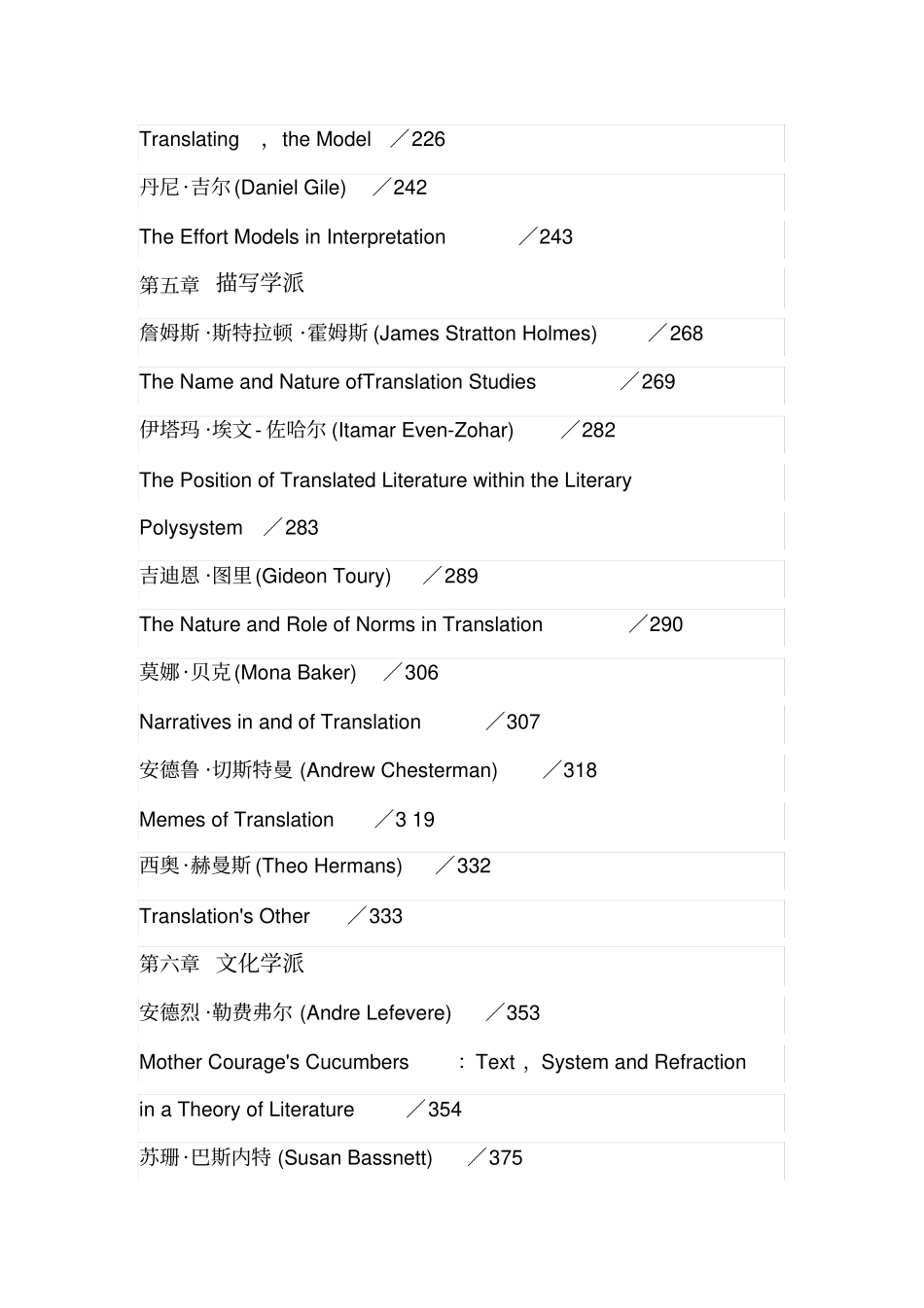 (完整版)《西方翻译理论名著选读》目录_第3页