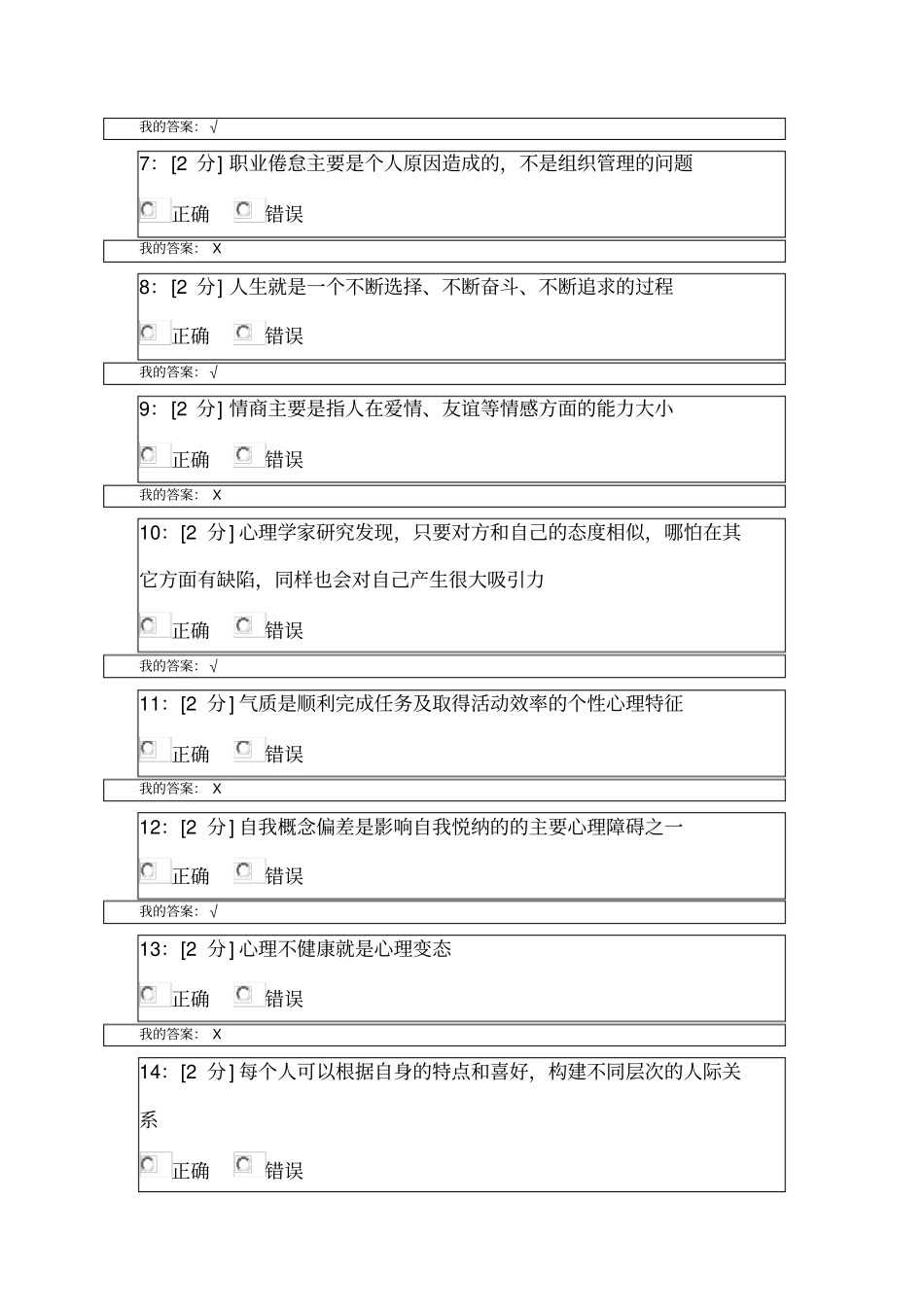 2017年专业技术人员心理健康与心理调适(满分答案)_第2页