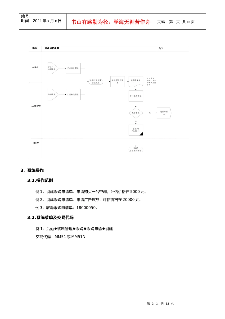 第二章-MM02_总务请购流程_第3页