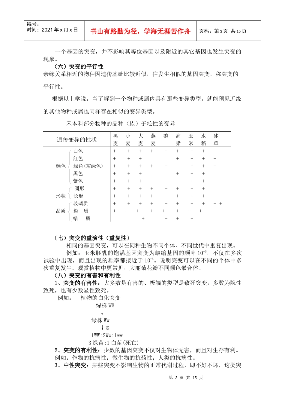 第九章突变和重组机理_第3页