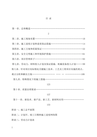 科苑社区施工组织设计(1)