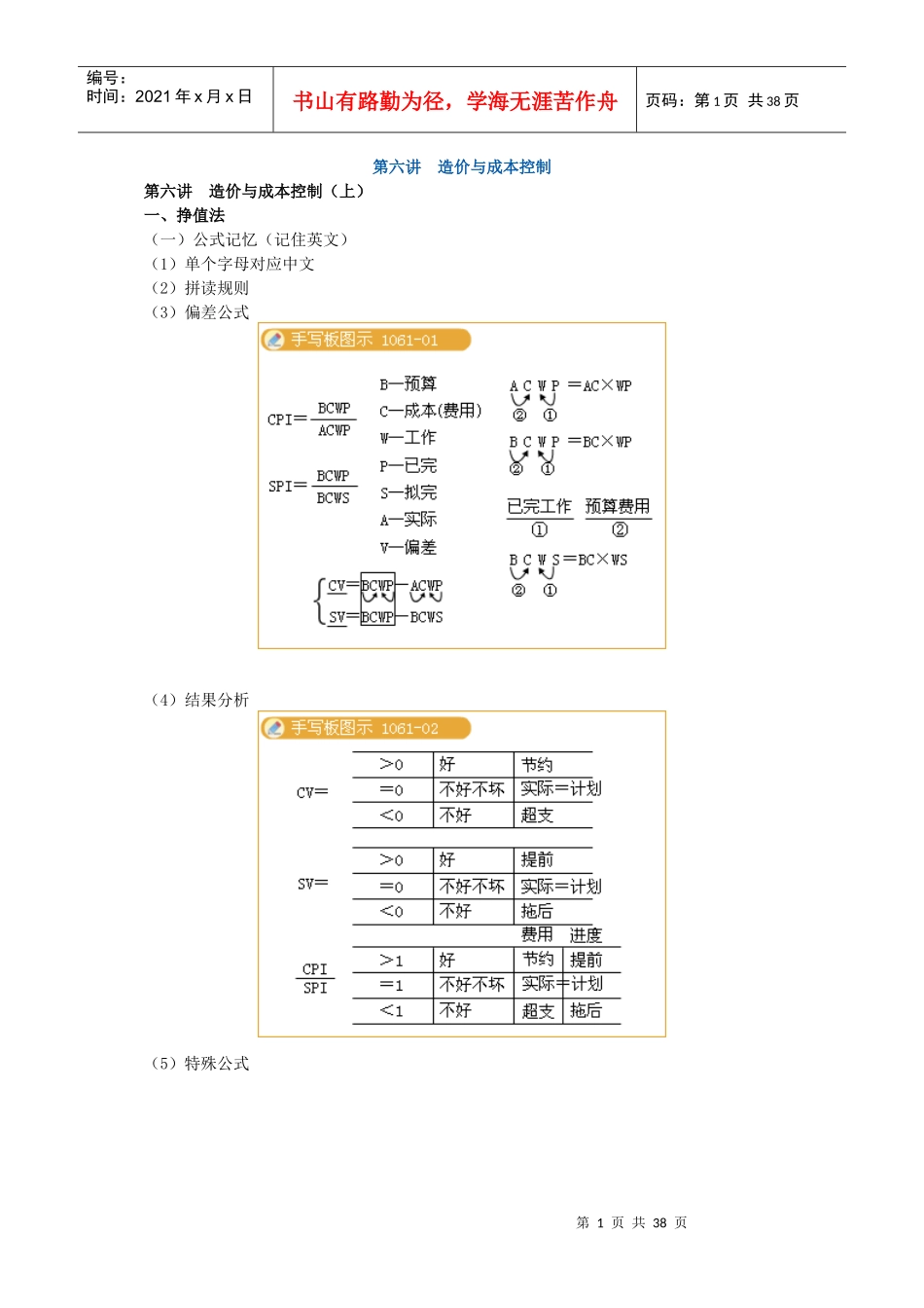第六讲造价与成本控制_第1页