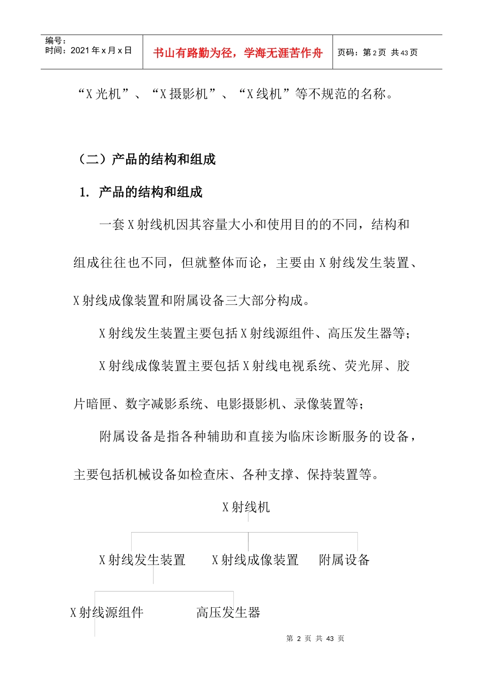 第二类X射线诊断设备技术审评指南doc-第二类硬管内窥镜_第2页