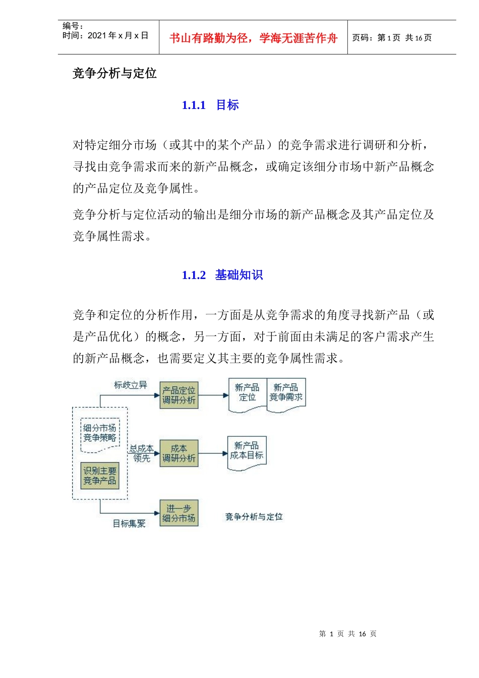 竞争分析与定位(doc 15)_第1页