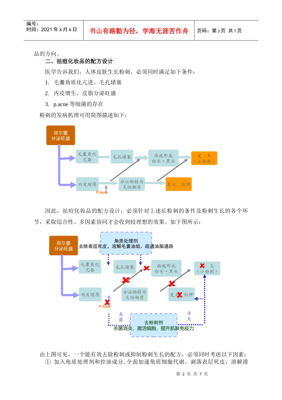 祛痘化妆品的配方设计及技术创新_第2页