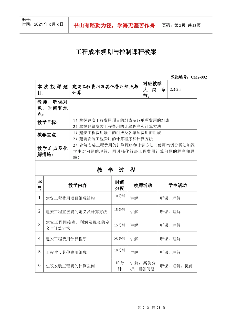 第二章工程项目投资组成_第2页