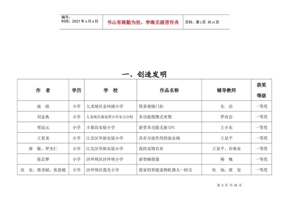 第22届创新大赛获奖名册_第3页