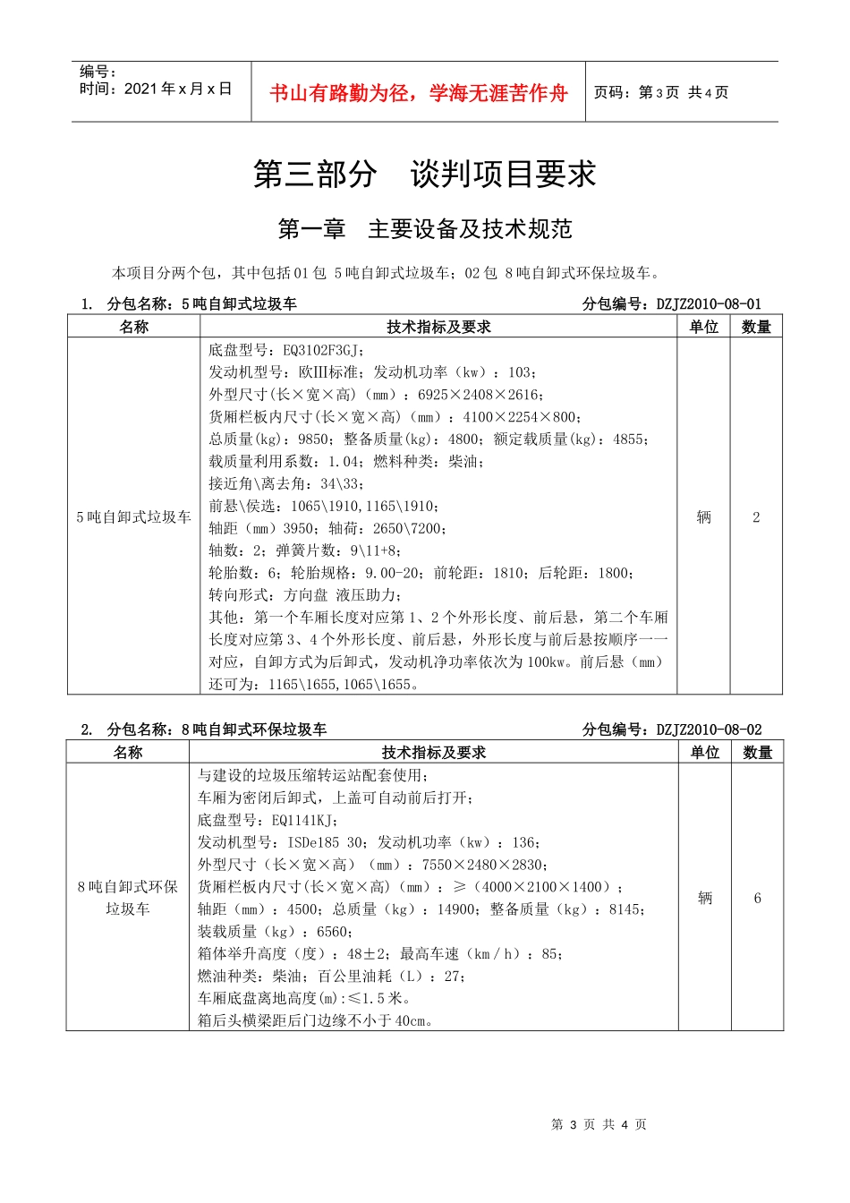 第一部分竞争性谈判邀请函_第3页