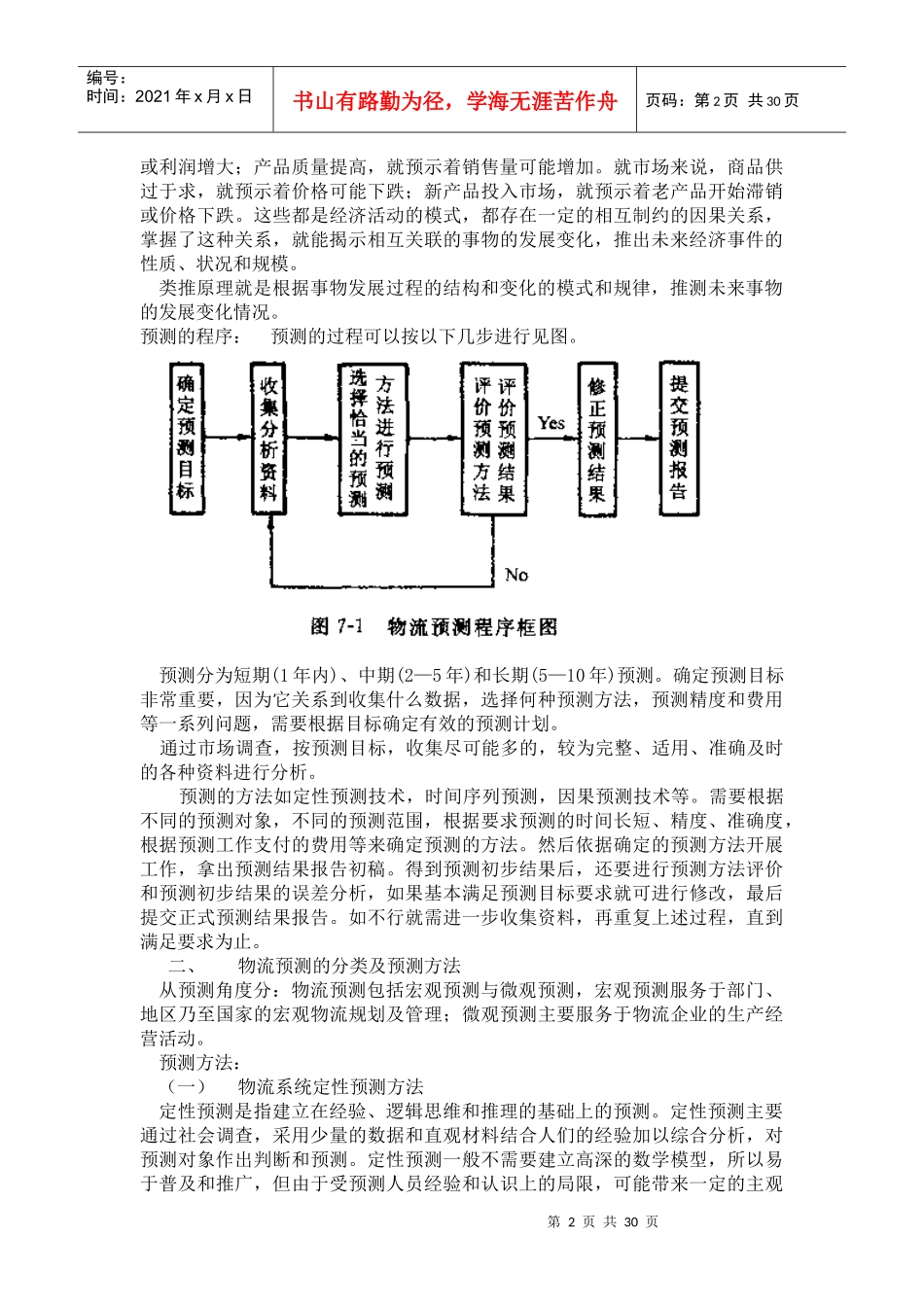 第八章物流系统的预测与控制_第2页