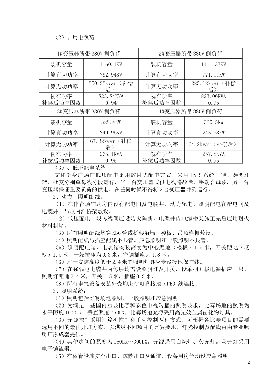 第12章文化健身广场机电安装施工组织设计_第2页