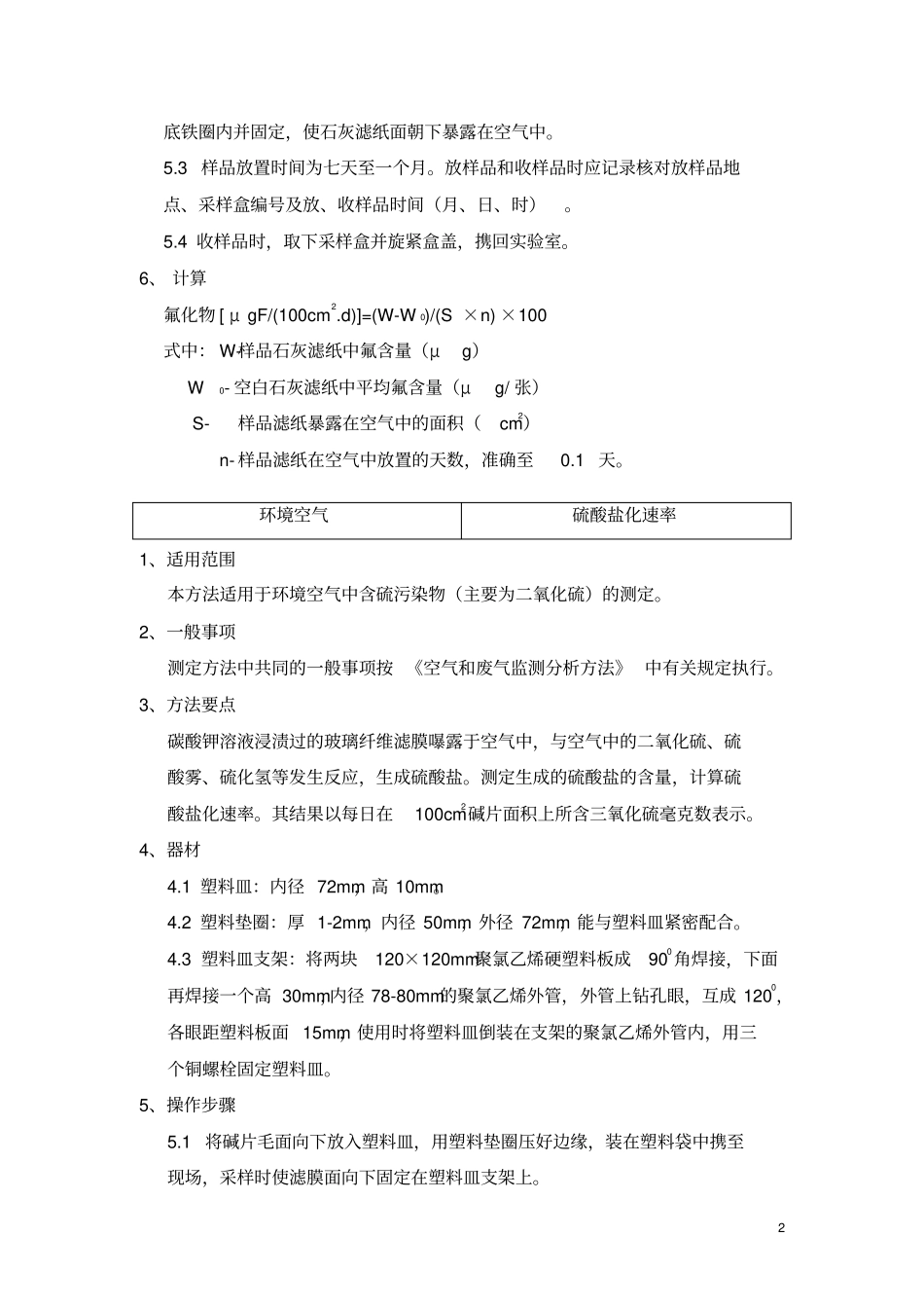 大气采样作业指导书_第3页
