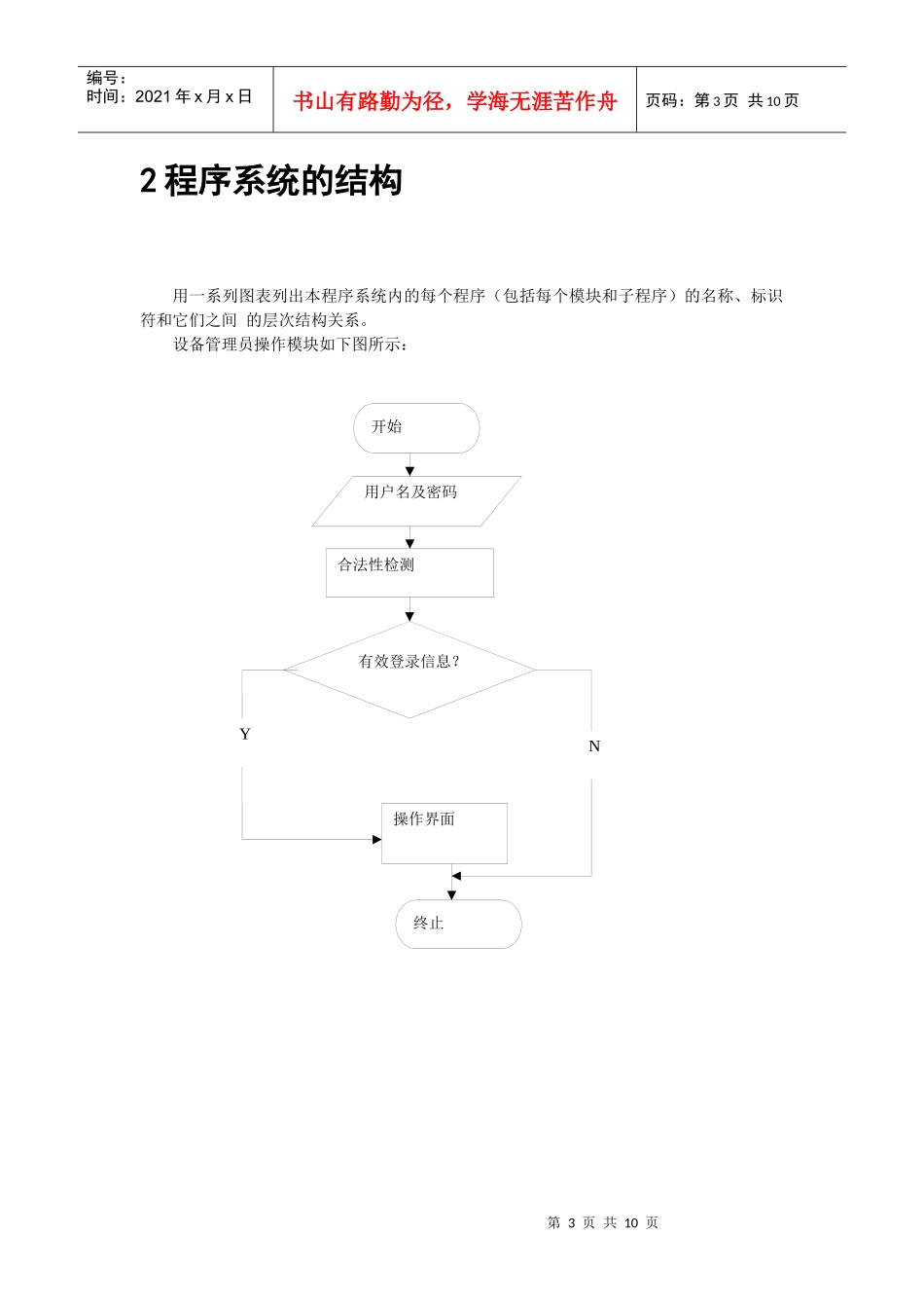 程序系统的结构与设计说明_第3页