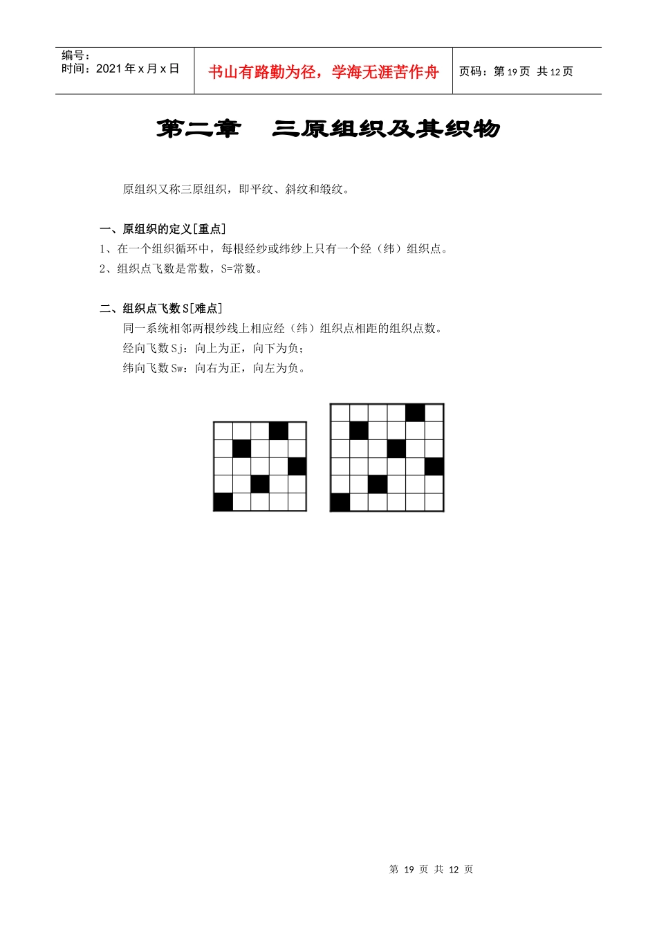 第二章三原组织及其织物_第1页