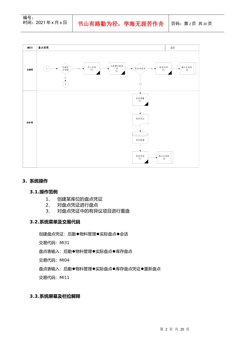 第二十八章MM_28盘点流程_第2页