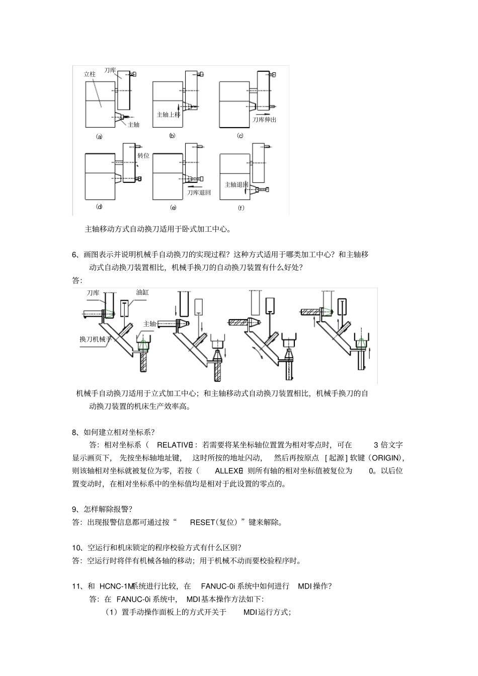 数控加工中心操作编程练习题_第2页