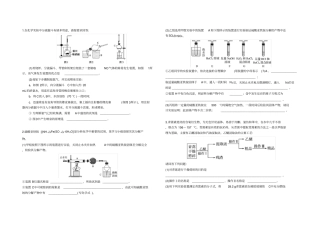 2017高考理综化学实验冲刺题(1)