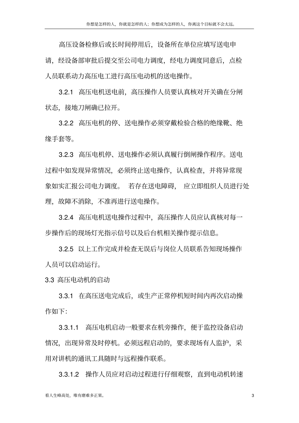 (新)高压电动机操作规程_第3页