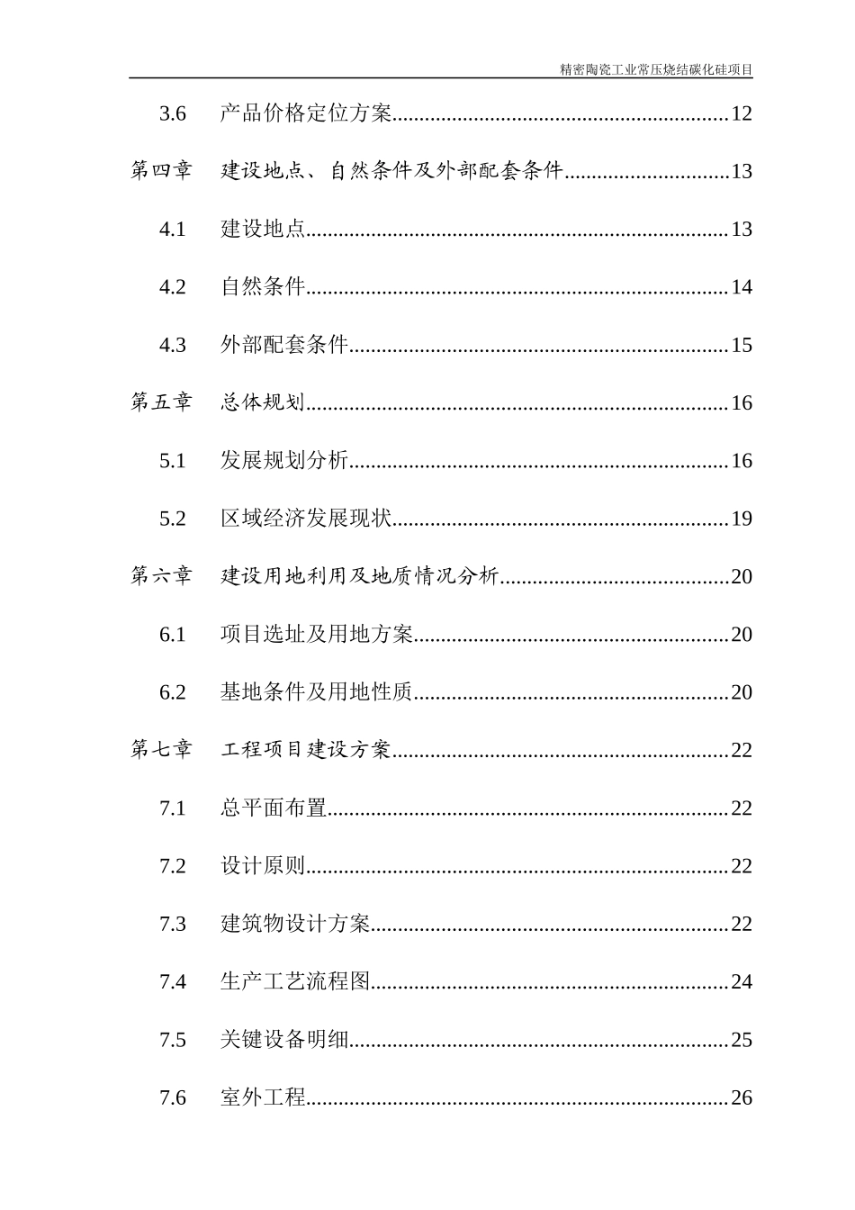 精密陶瓷工业常压烧结碳化硅项目报告_第2页