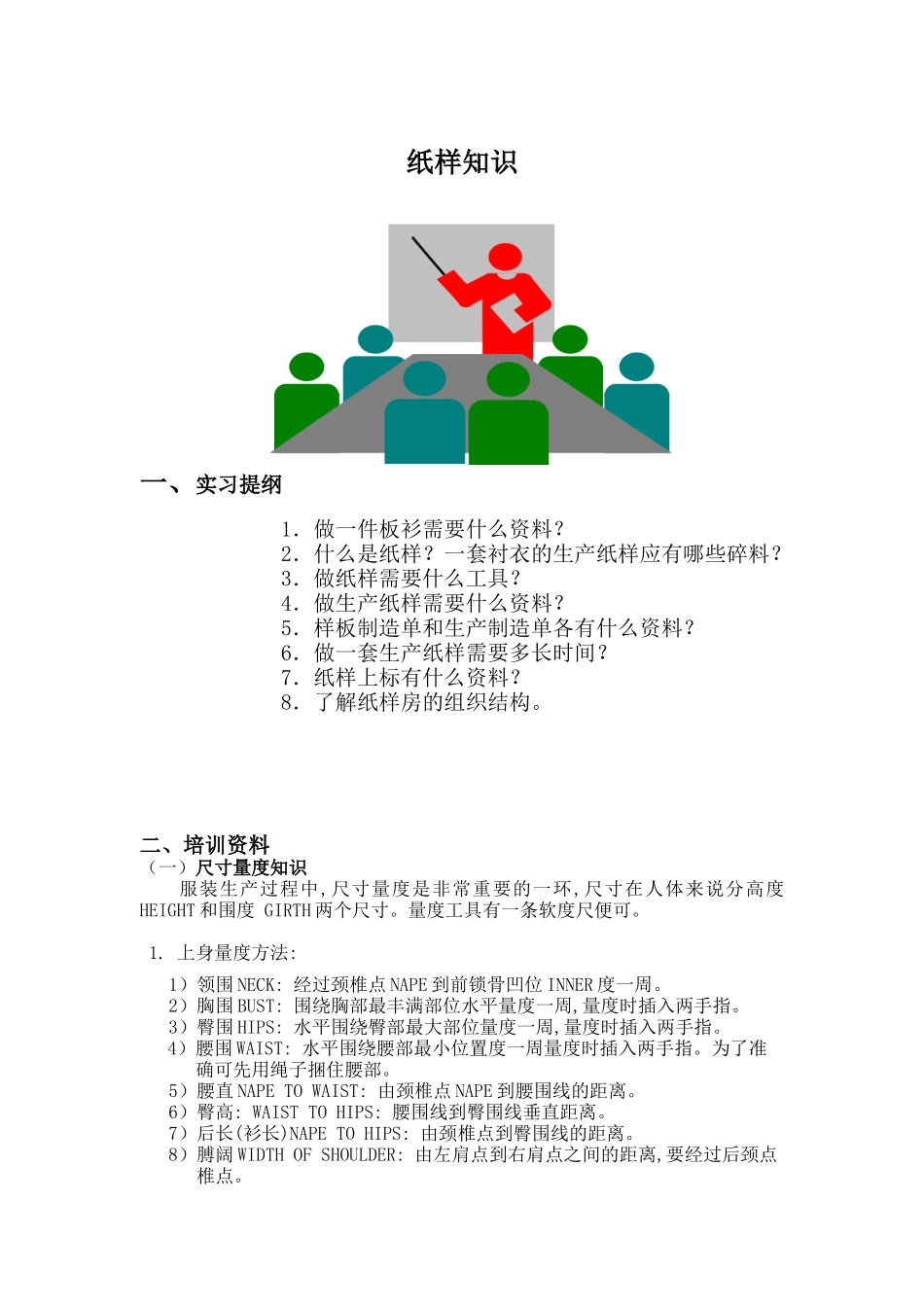 纸样基础知识篇_第1页