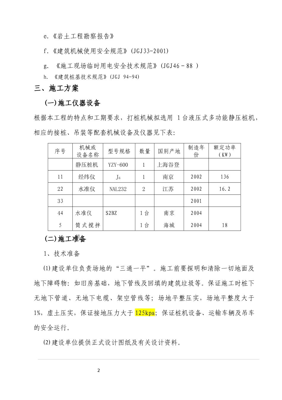 管桩施工组织设计_第2页