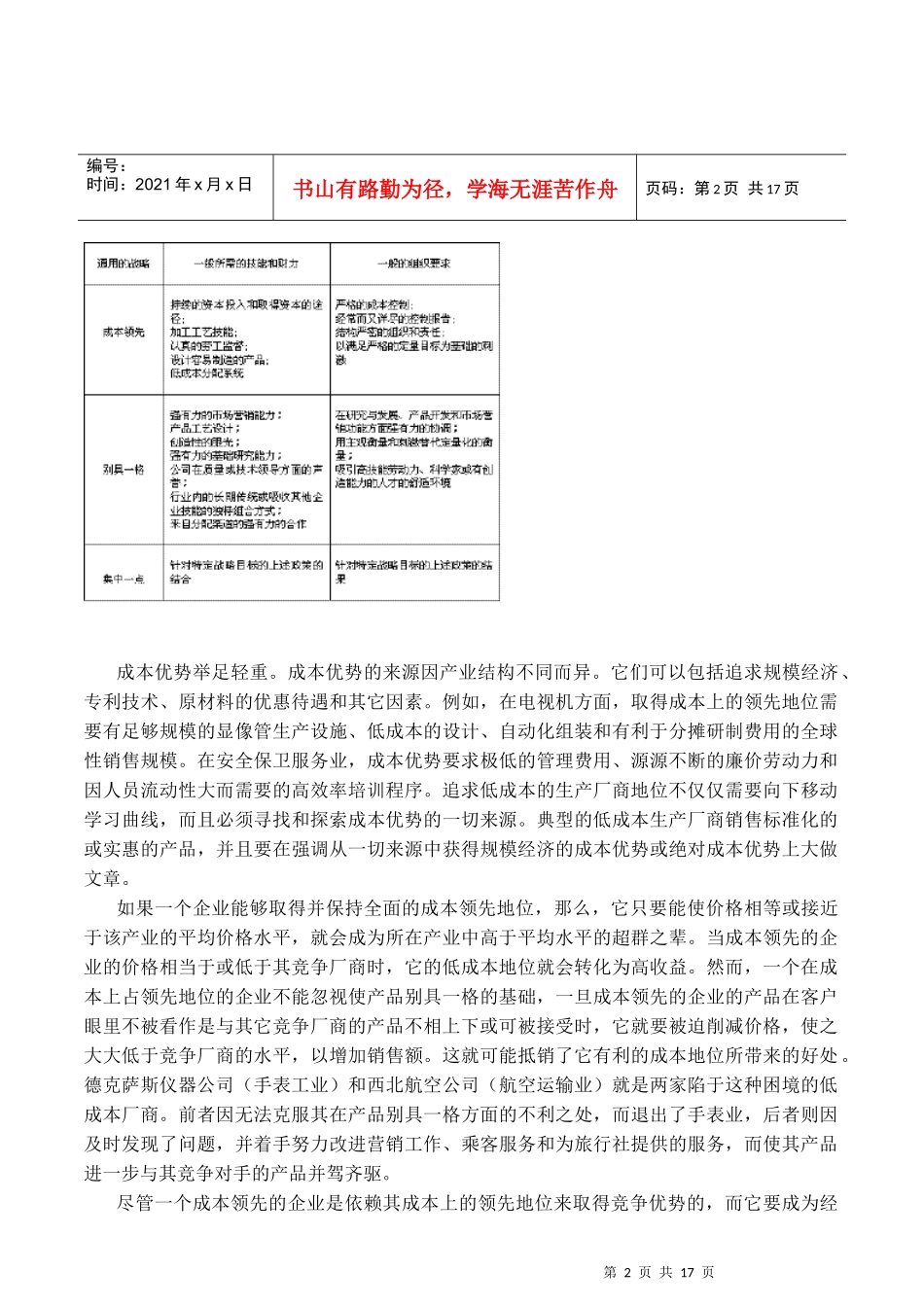 经营战略之通用竞争战略(1)_第2页