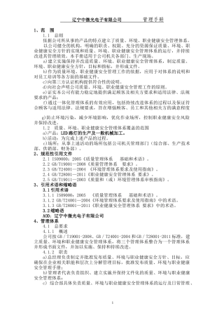 管理手册(正文)