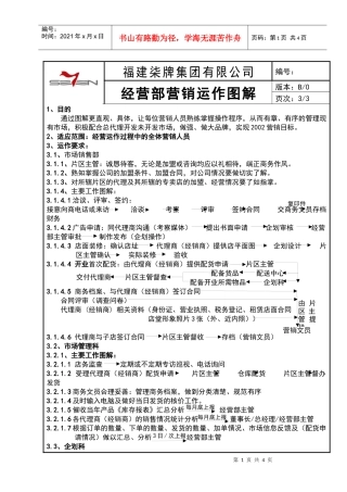 经营部营销运作图解