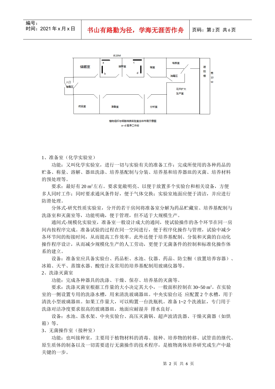 组织培养实验室规划设计_第2页