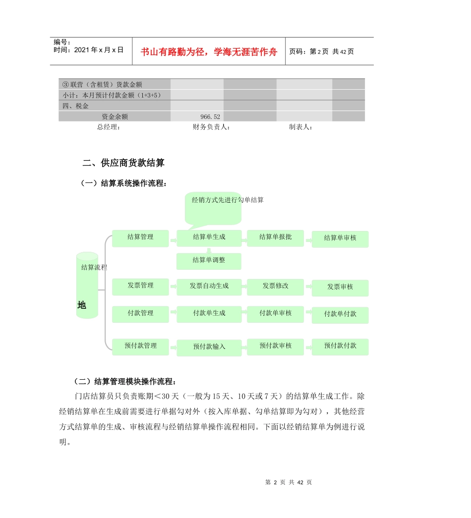 结算员岗位工作流程_第2页