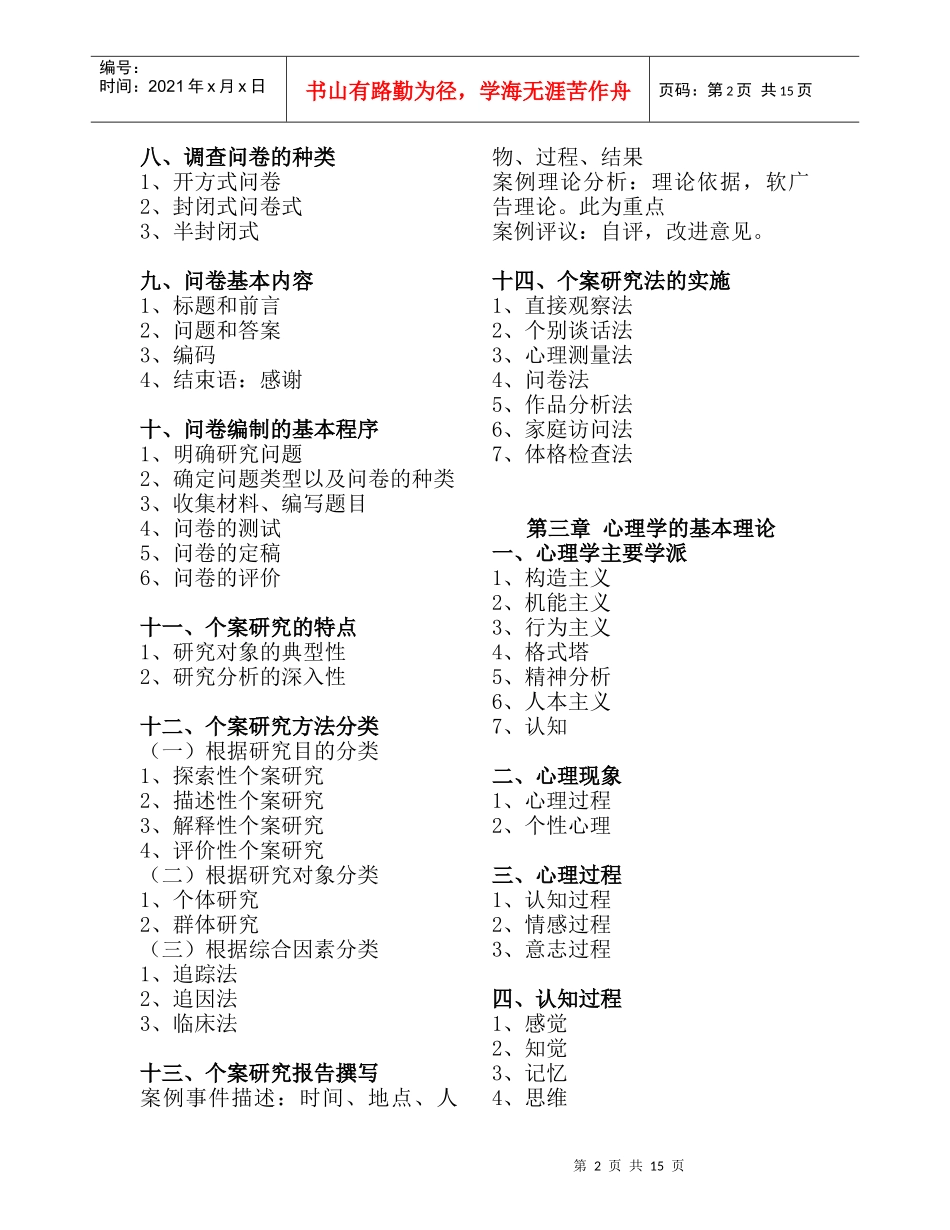 管理心理学(复习提纲)_第2页