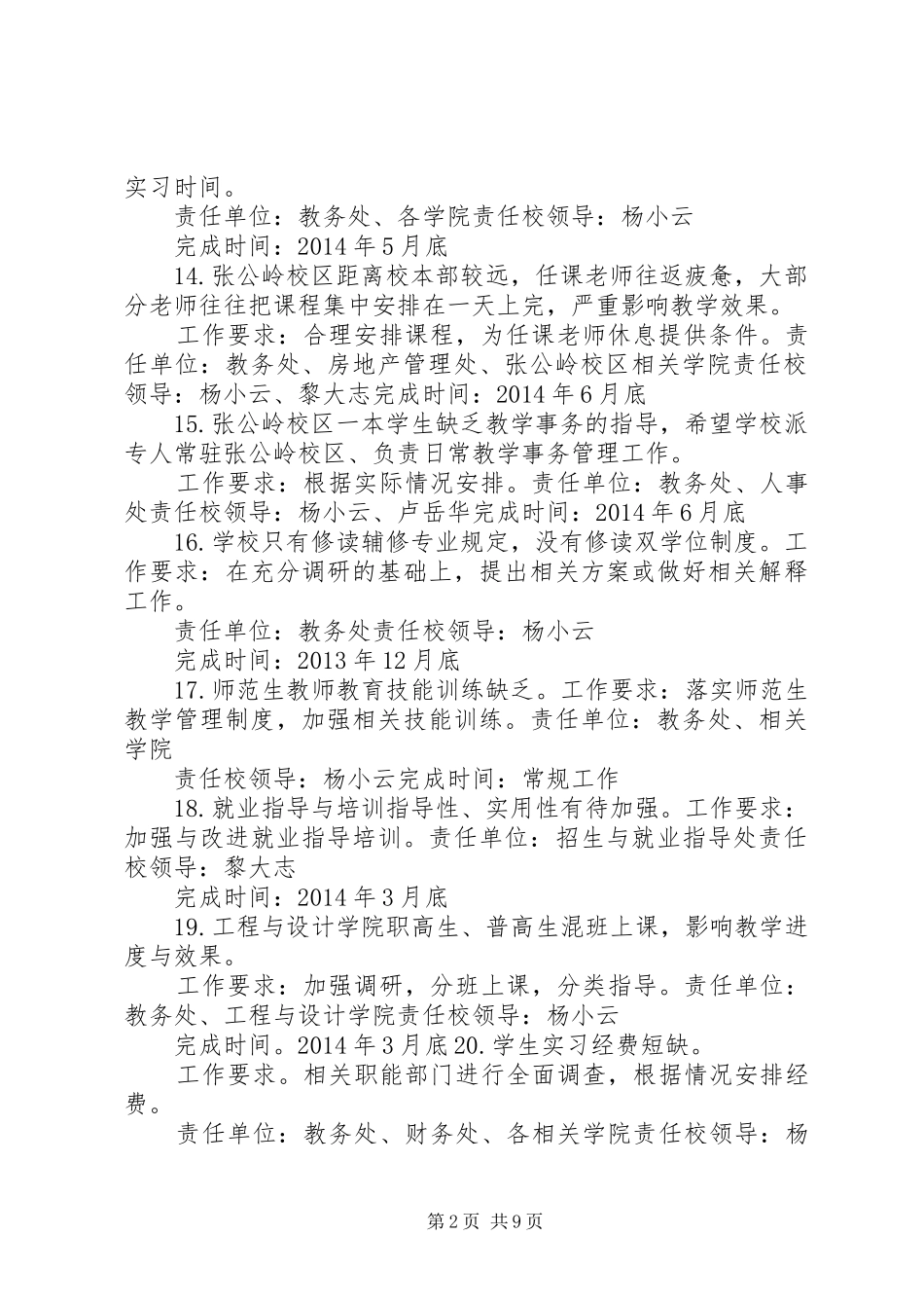 困难和解决实施方案 _第2页