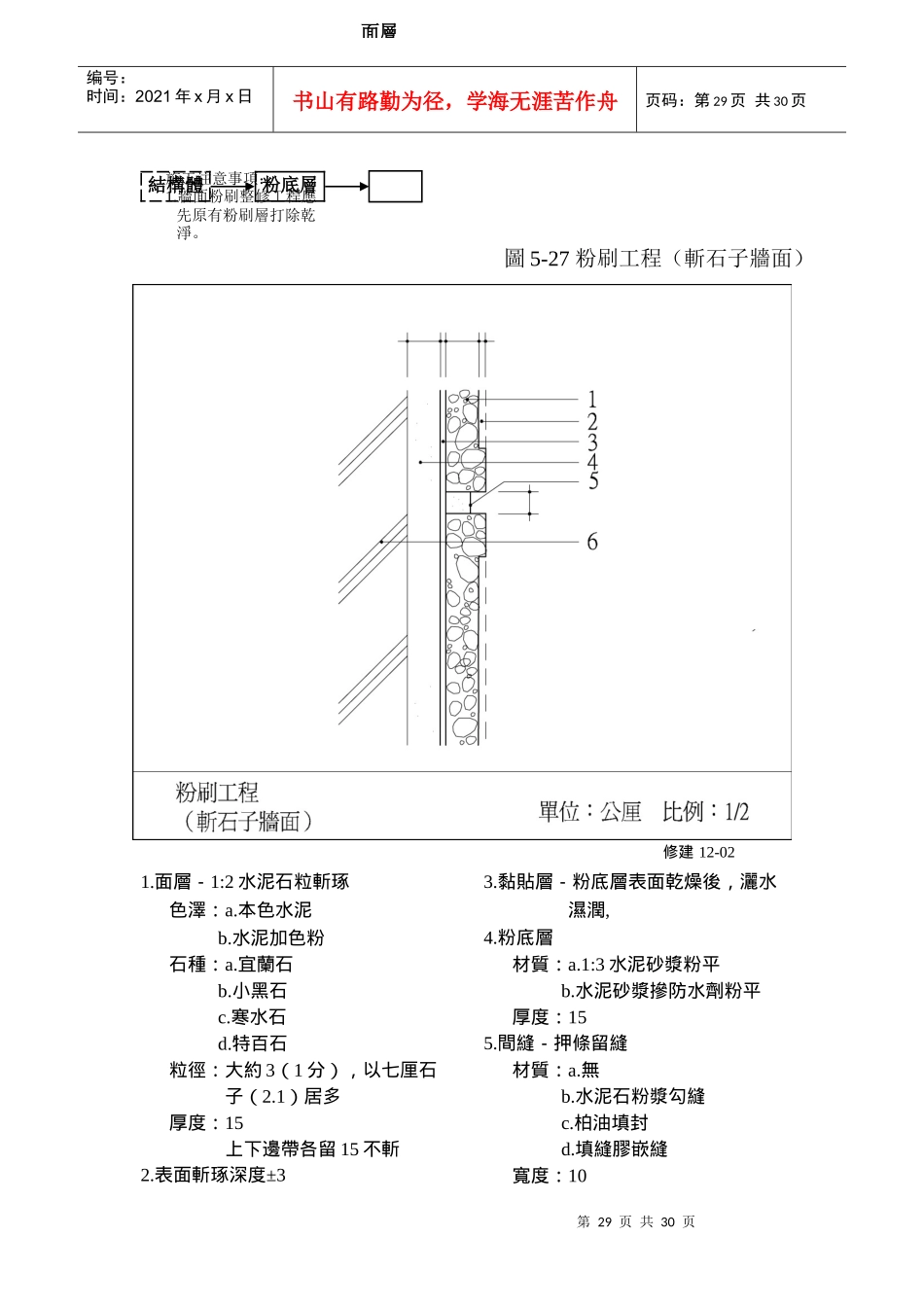 粉刷工程(粉面类)_第2页