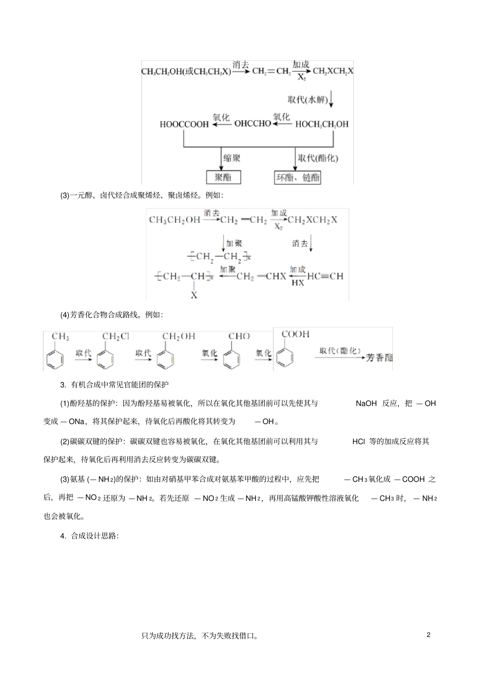 专题13合成路线的精准设计(解析版)_第2页